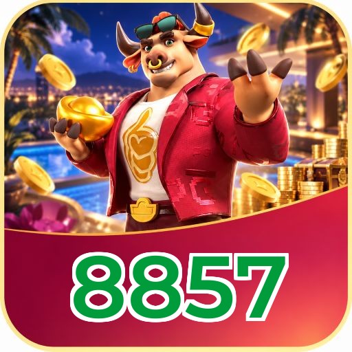 Catálogo de 2.547 jogos da 8857 incluindo Pragmatic Play e Evolution Gaming